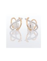Orecchini Gemoro Donna Onde in Oro Diamante 0.19 Ct OB822BR - OB822BR